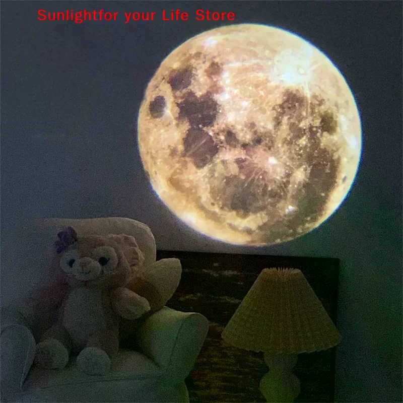 

Night Light Earth Projector Photography Lamp Creative Background Atmosphere Aurora Moon Galaxy Projection Lamp 16 Cards Sheets