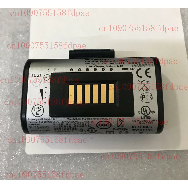 

550052-000 Новый аккумулятор Honeywell емкостью 2,5 Ач, 7,2 В для принтера Datamax ONeil