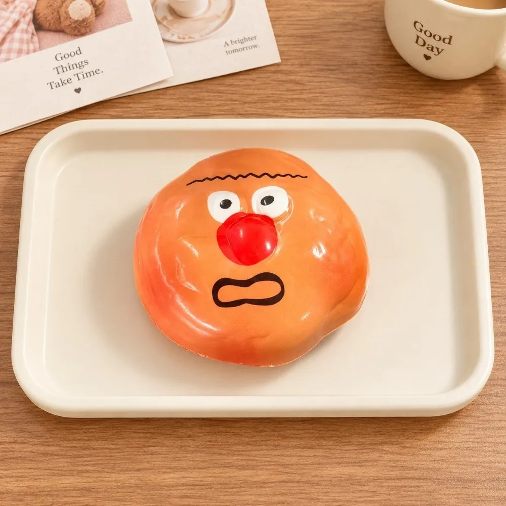 New Jumbo Expression Squeeze Fidget PU Funny Cookie Series Squeeze Macarons Slow-rebound Children Gifts