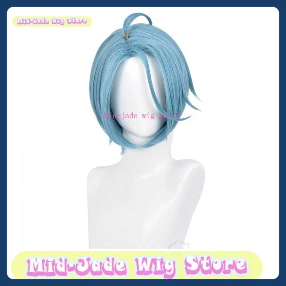 Mid-jade peruca loja conjunto estrelas himeru cosplay peruca anime jogo rpg traje de halloween adereços cabelo sintético