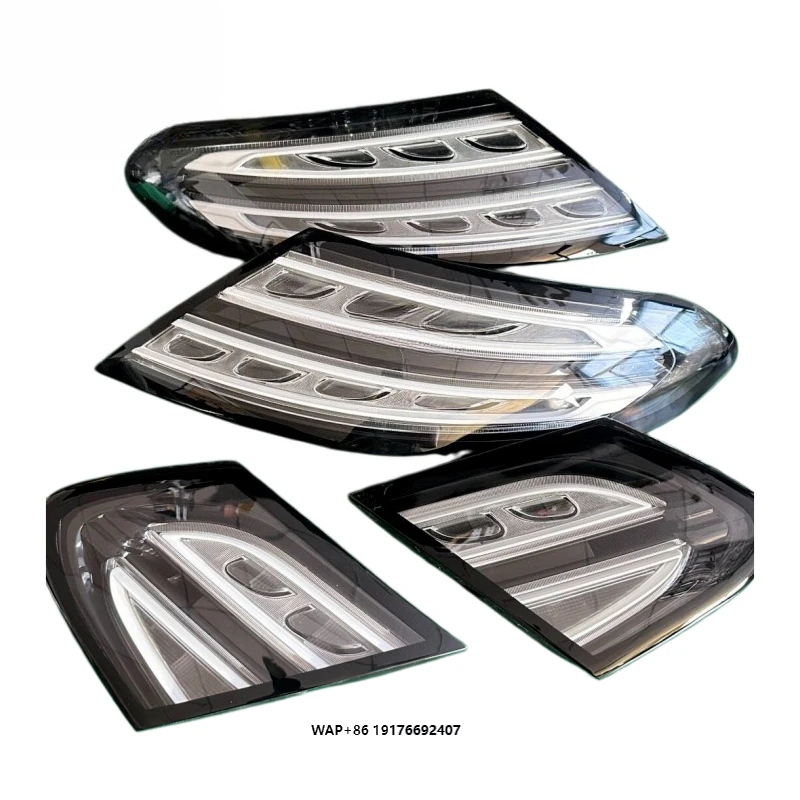 Original Transparent Taillights for 2016-2019 Coupe Models, Fully Functional, Plug and Play