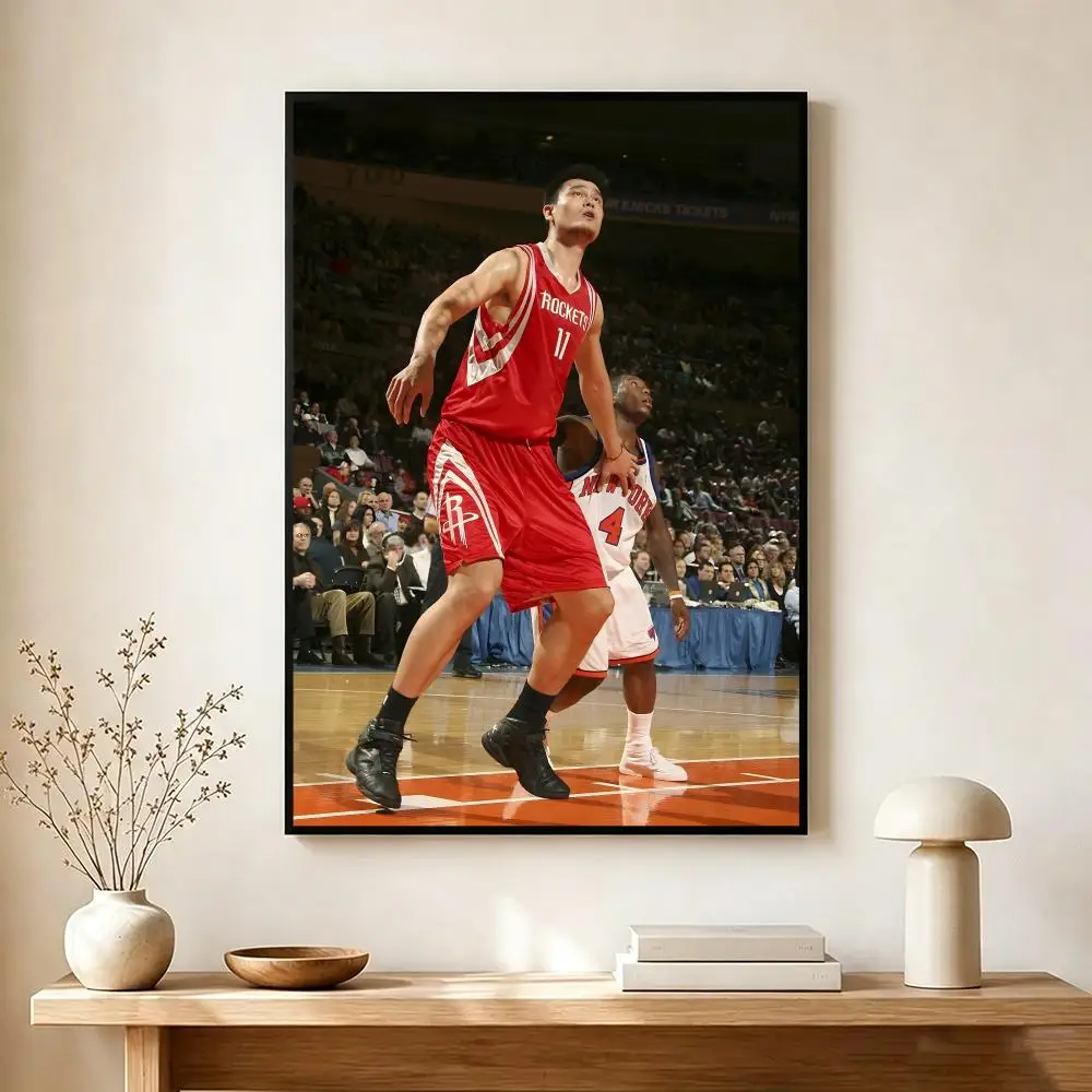 legendary athlete Y-Yao Ming Poster Modern Home Decoration Interior Design & Contemporary Wall Art Collection