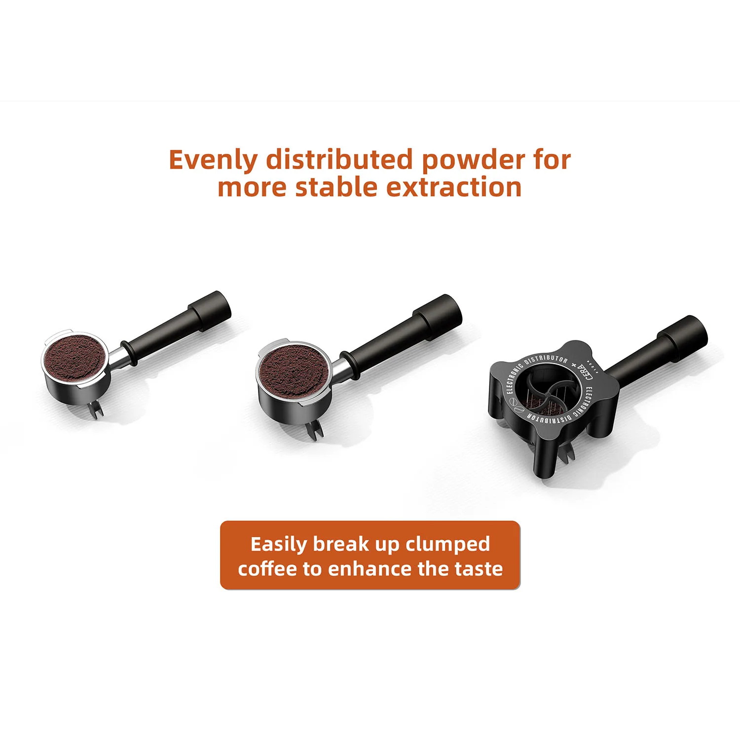 The Electric Tool Rack Is Equipped With 14 Barista Tools For Needle-type Environmentally Friendly Espresso Blenders