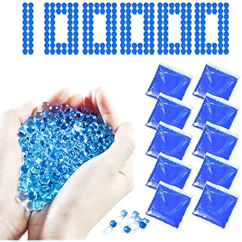 120000 pièces 7-8mm perles d'eau boule de Gel pistolet électrique polymère cristal sol Hydrogel Gel polymère boules d'eau de croissance