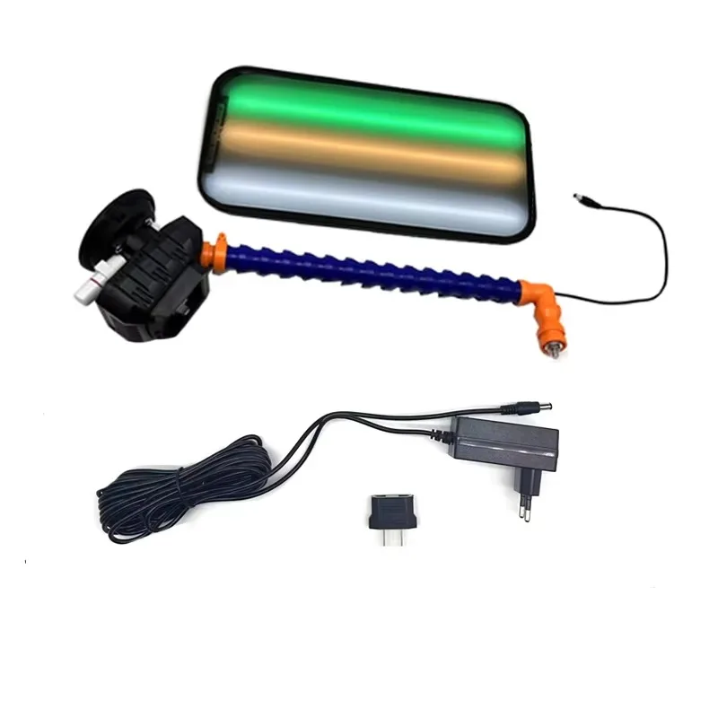 Sin batería recargable de 18v, lámpara de abolladuras inalámbrica con 8 lámparas Led, herramientas de reparación de automóviles ajustables, lámpara de abolladuras PDR king