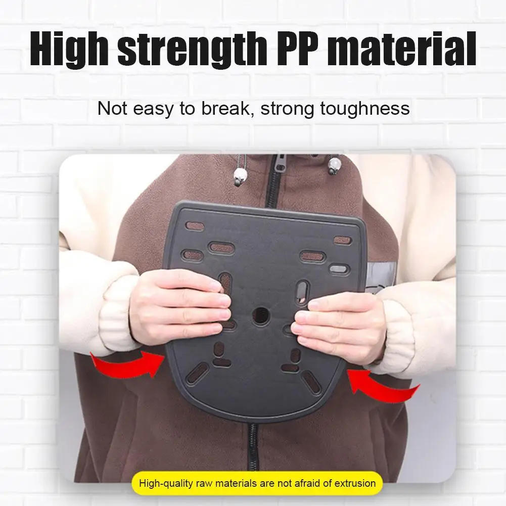 

Tail ​Box Quick Release Board Base Stamping Bottom Plate Fit For Motorcycle Electrical Vehicle Tail Box Rack Accessories Tools