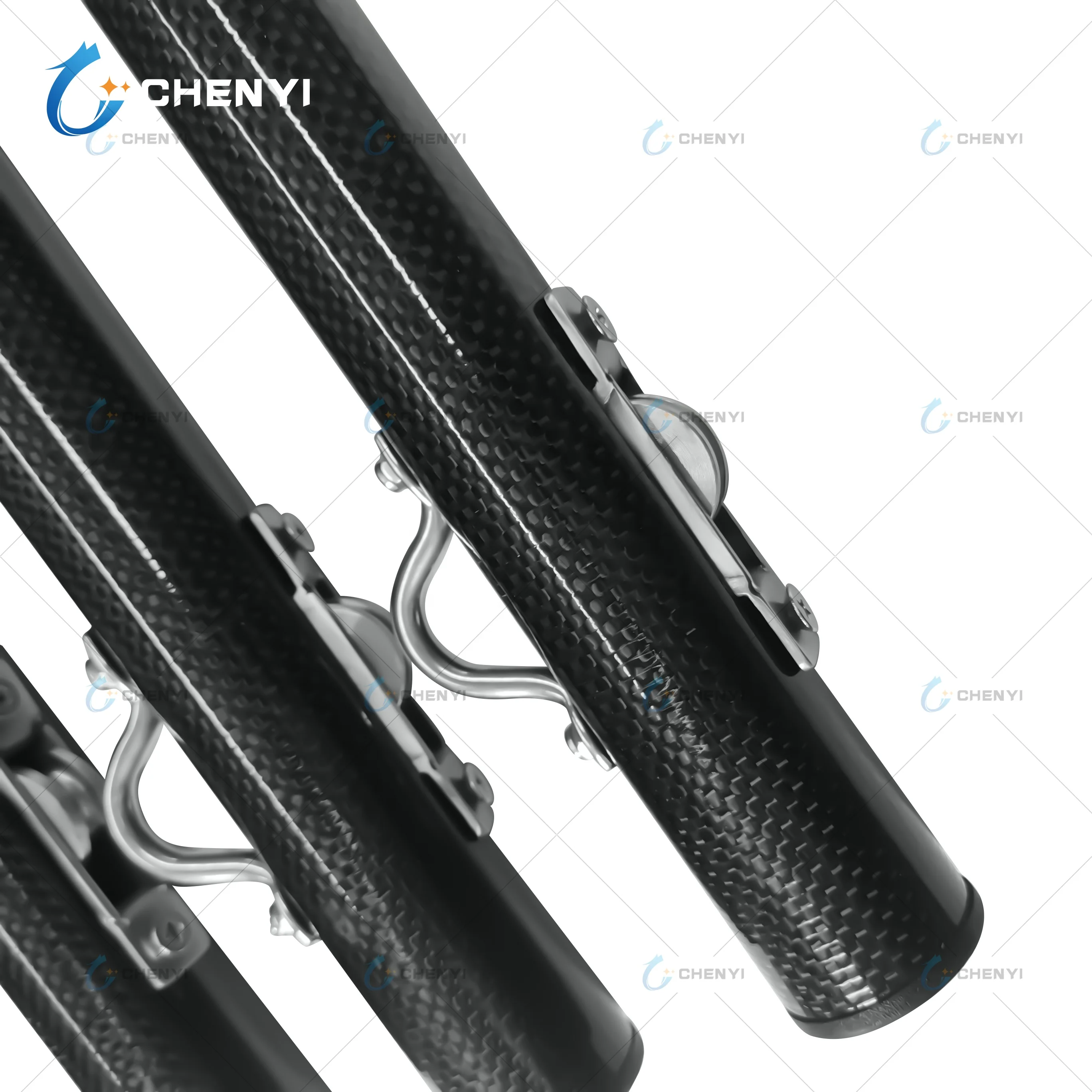 

3k Super Light Telescoping Carbon Fiber Pole for Boat Shade Awning Carbon Fiber Shade Poles
