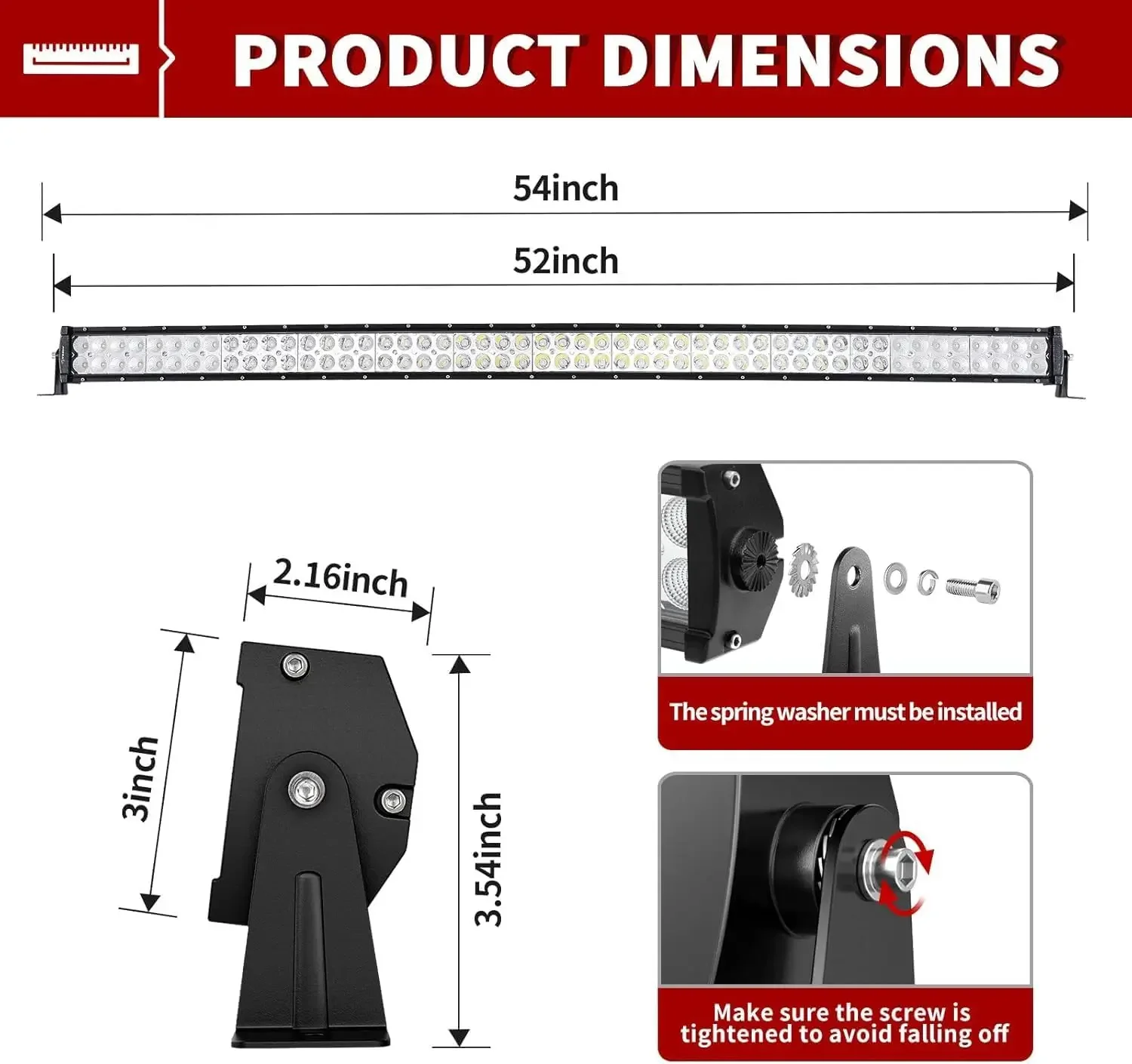 LED Light Combo 2pcs 4