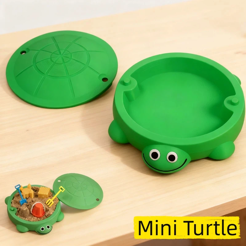 Mini Turtle Sandbox Turtle Decorations, Lid Can Be Opened, Suitable For The Office, Suitable For Festival Halloween Christmas