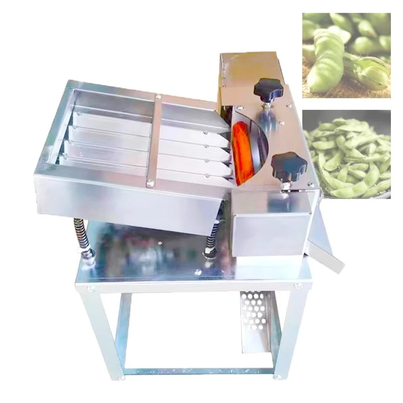 Automatic Pea Sheller/Green Bean Shell Removing Machine/Fava Bean Peeler