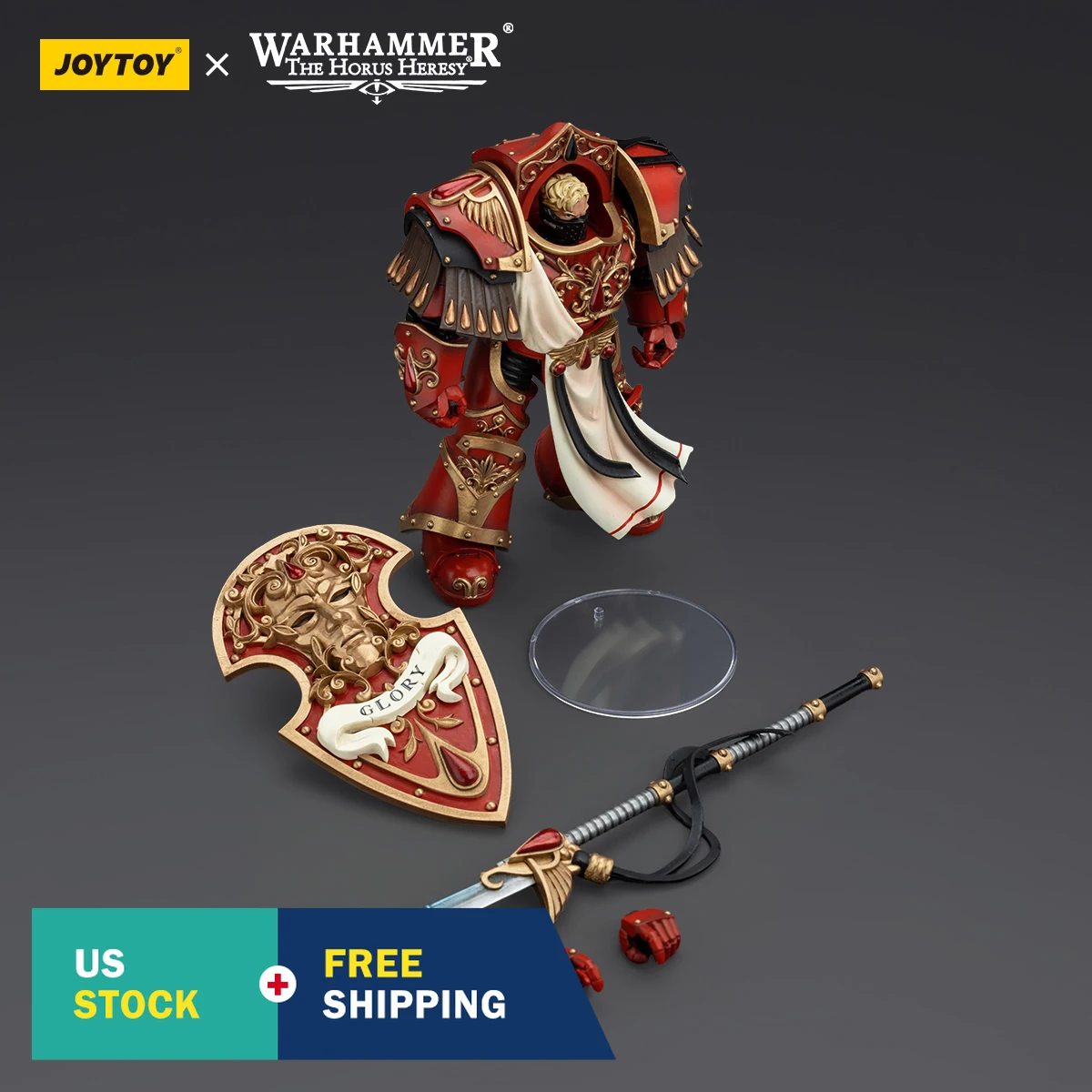 

Фигурка HiPlay JOYTOY Warhammer: Красные Паладины Кровавых Ангелов, 1/18