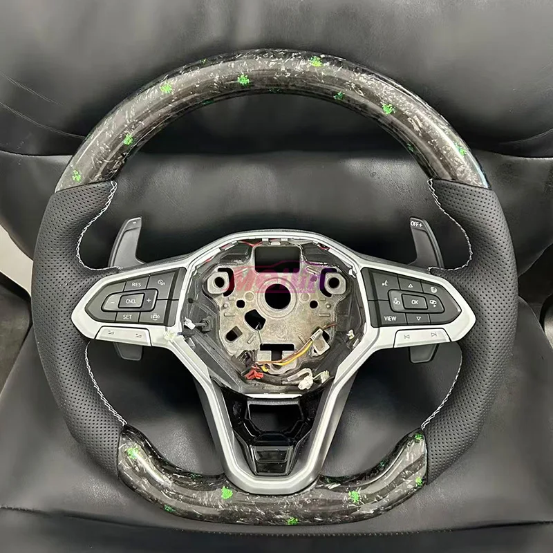 Geschikt voor Volkswagen Golf 8 R GTI MK8, automatische en gesmede carbon fiber stuurwiel auto-accessoires