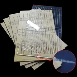 New Design of Multi-Function Tapered Ruler Flat Leather Ruler Rubber Band Shooting Outdoor Hunting Slingshot Accessories