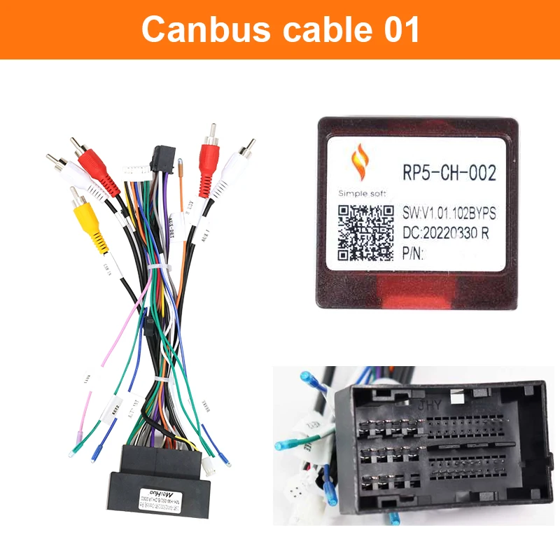 Car frame For DODGE RAM 1500 2500 3500 5500 2002-2021 9INCH Kit panel Center fascia cable harness adapter decoder canbus box