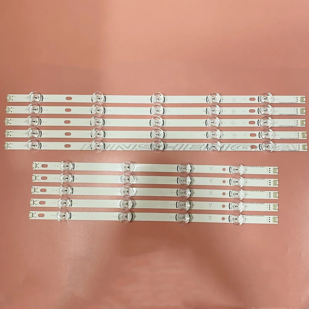 

5A+5B/LOT Suitable for LG 49B5520-CA light strip Lnnotek DRT 3.0 49''_A/B type Rev02 backlight 5+4 lights