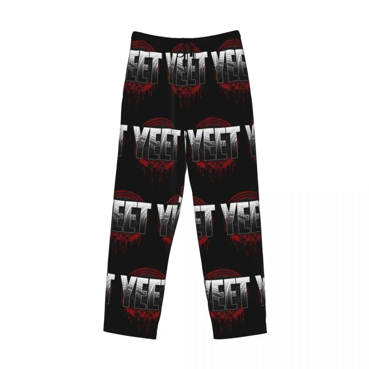 Benutzerdefinierte Black Jey Uso Yeet Neue Mode Pyjama Hosen Männer Nachtwäsche Lounge Schlaf Bottoms Stretch mit Taschen