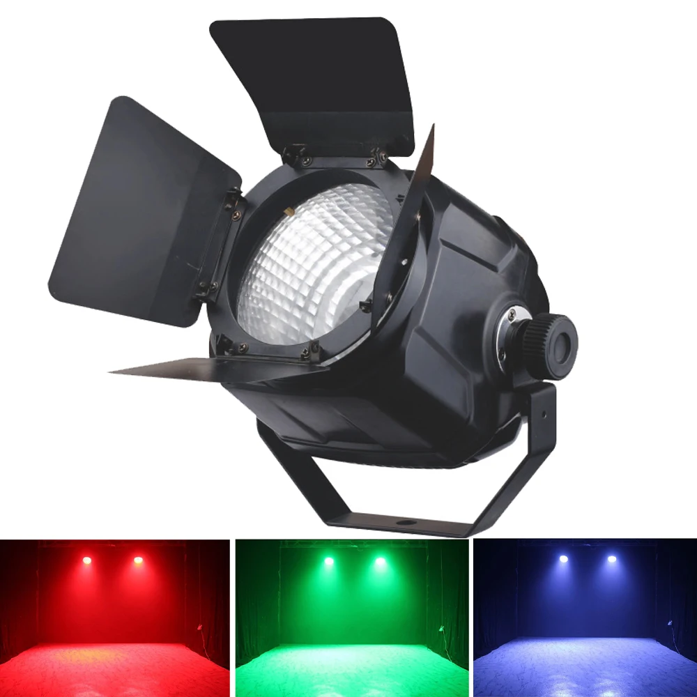 

Professional Powerful COB LED Spotlight 100W RGB 3IN1 Stage Lights DMX Ellipsoidal for Theatre, DJ, Wedding, Concert Uplighting