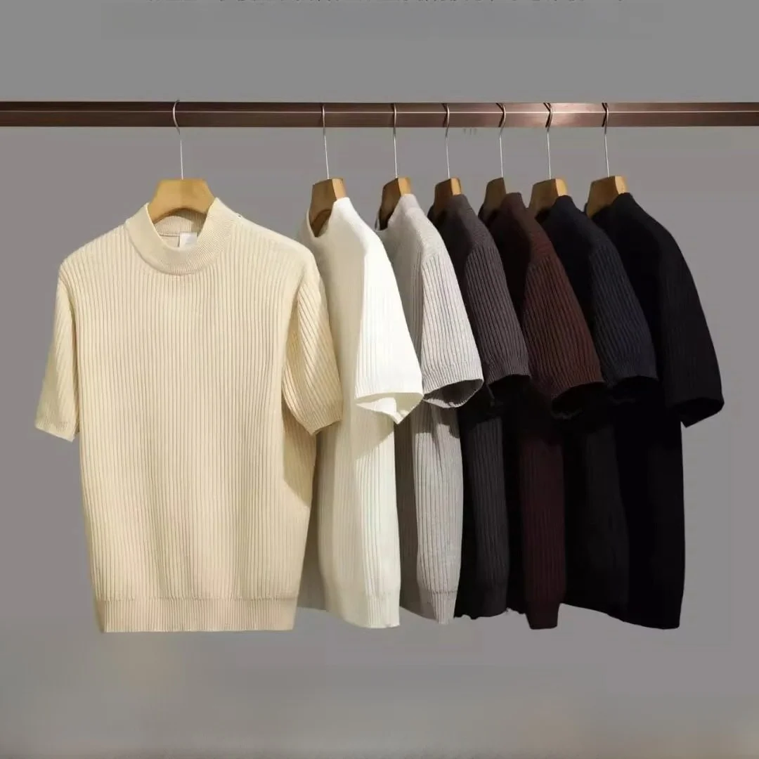 

Трикотаж! Тяжелая рекомендация! Осень-зима мужской повседневный цветной вязаный свитер с текстурой в вертикальную полоску