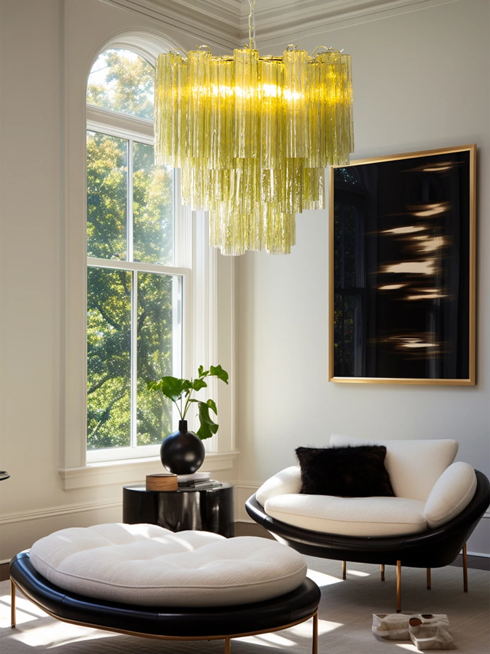 Blue Eyes Murano Collection Glass Art 2026 Chandelier Lighting Hanging Lamps Lustre Para Sala Estar For Living Room