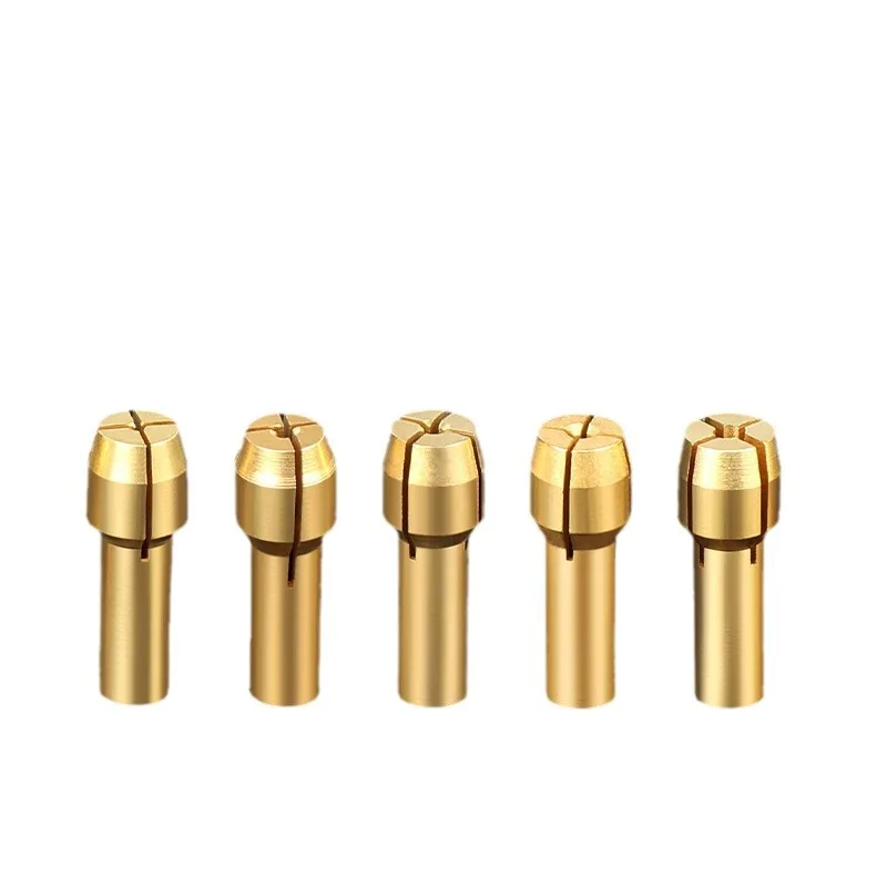 5/11PCS/lot Mini Drill Brass Collet Chuck for Dremel Rotary Tool 0.5-3.2mm Brass and Nut for Dremel Accessories Set