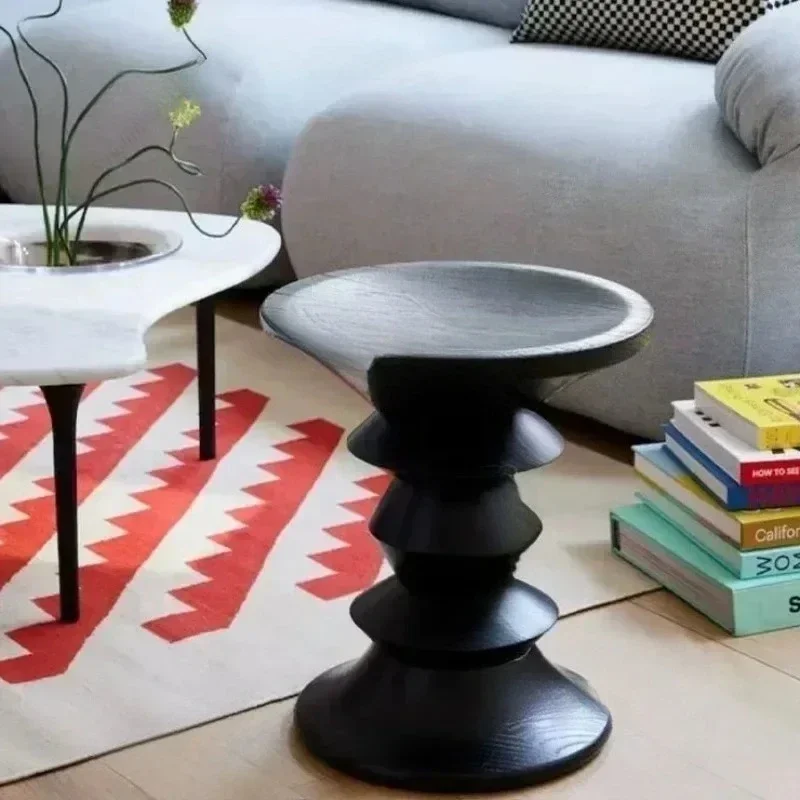 

Горячая новинка: Современный журнальный столик из массива дерева в скандинавском стиле, прикроватный столик для спальни, приставной столик для дивана в гостиной, простой домашний табурет для отдыха