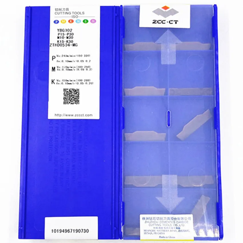

ZTED02503-MG YBG302/ZTFD0303-MG YBG302/ZTGD0404-MG YBG302/ZTHD0504-MG YBG302/ZTKD0608-MG YBG302 ZCC.CT carbide inserts 10pcs/box