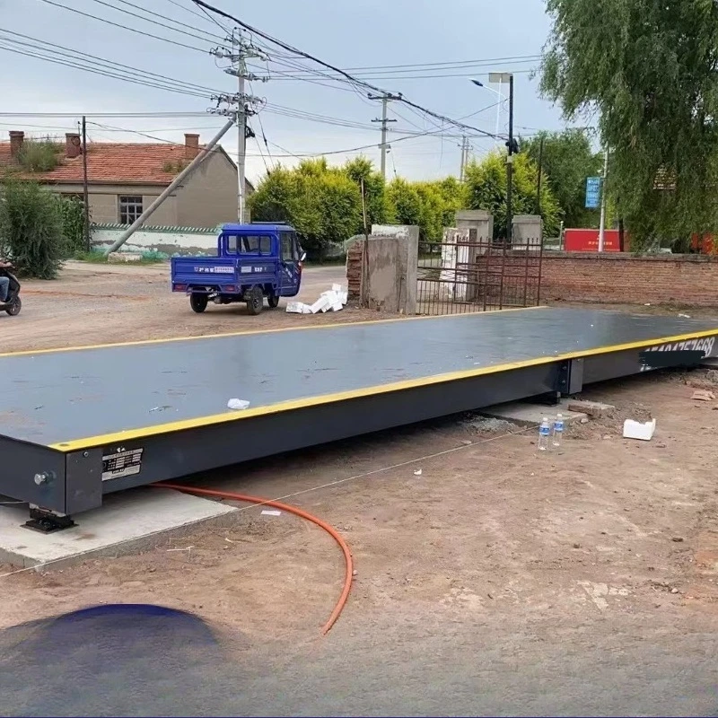 60 tons, 80 tons, 100 tons, 120 tons of electronic floor scales, steel structure highway construction site