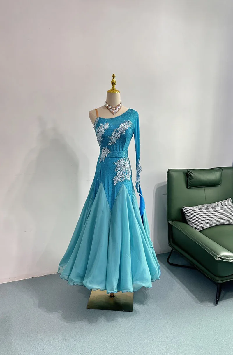 

Standard Ballroom Dance Dresses High Quality Special Ballroom Competition Dance Dress Adult Elegant Waltz Dance Skirt Women