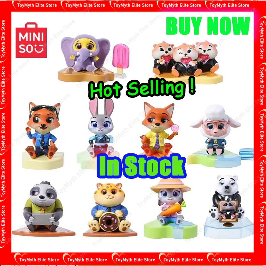 

В наличии Crazy Series Sit Obediently слепая коробка, фигурки, милый Джудит, Ник Флэш Финник, настольные украшения, детские игрушки, подарки