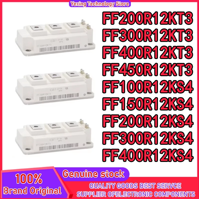 

FF200R12KT3 FF300R12KT3 FF400R12KT3 FF450R12KT3 FF100R12KS4 FF150R12KS4 FF200R12KS4 FF300R12KS4 FF400R12KS4 IGBT MODULE