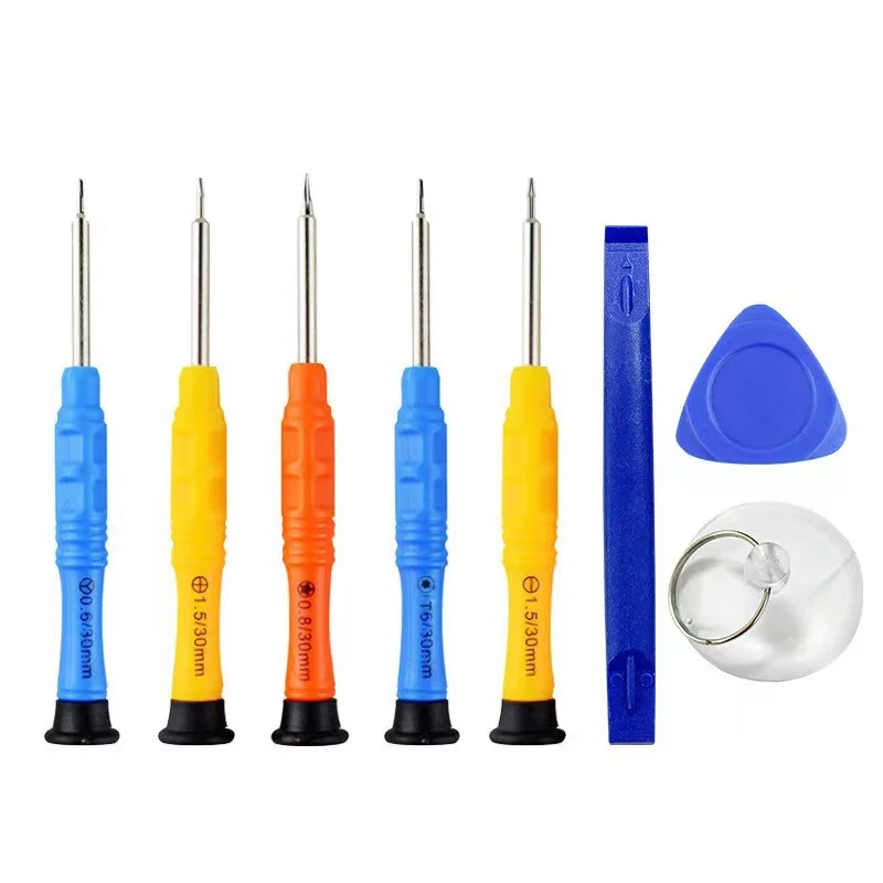 8-piece Portable Suitable Screwdriver Screen Changing Auxiliary Hand Tools For Mobile Phone Repair Kit