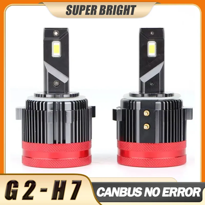 1300W LED Headlight Bulbs G2 H7 LED For Golf 6 MK3 Canbus Lamps Low Beam H7 Car Lights For Mercedes VW Passat Tiguan Headlamp