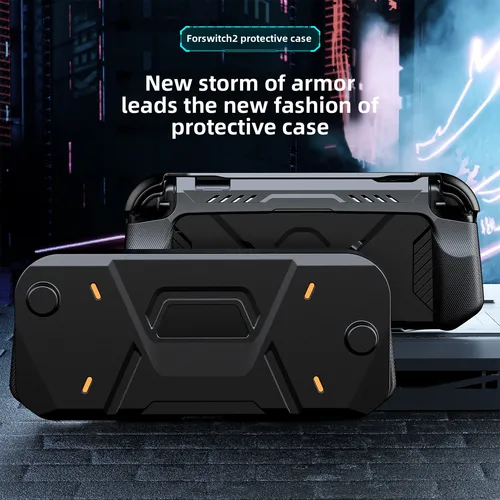 Imagen 2 del producto La nueva funda para consola de juegos switch2 es adecuada para la cubierta mecha anticaída de segunda generación switch2