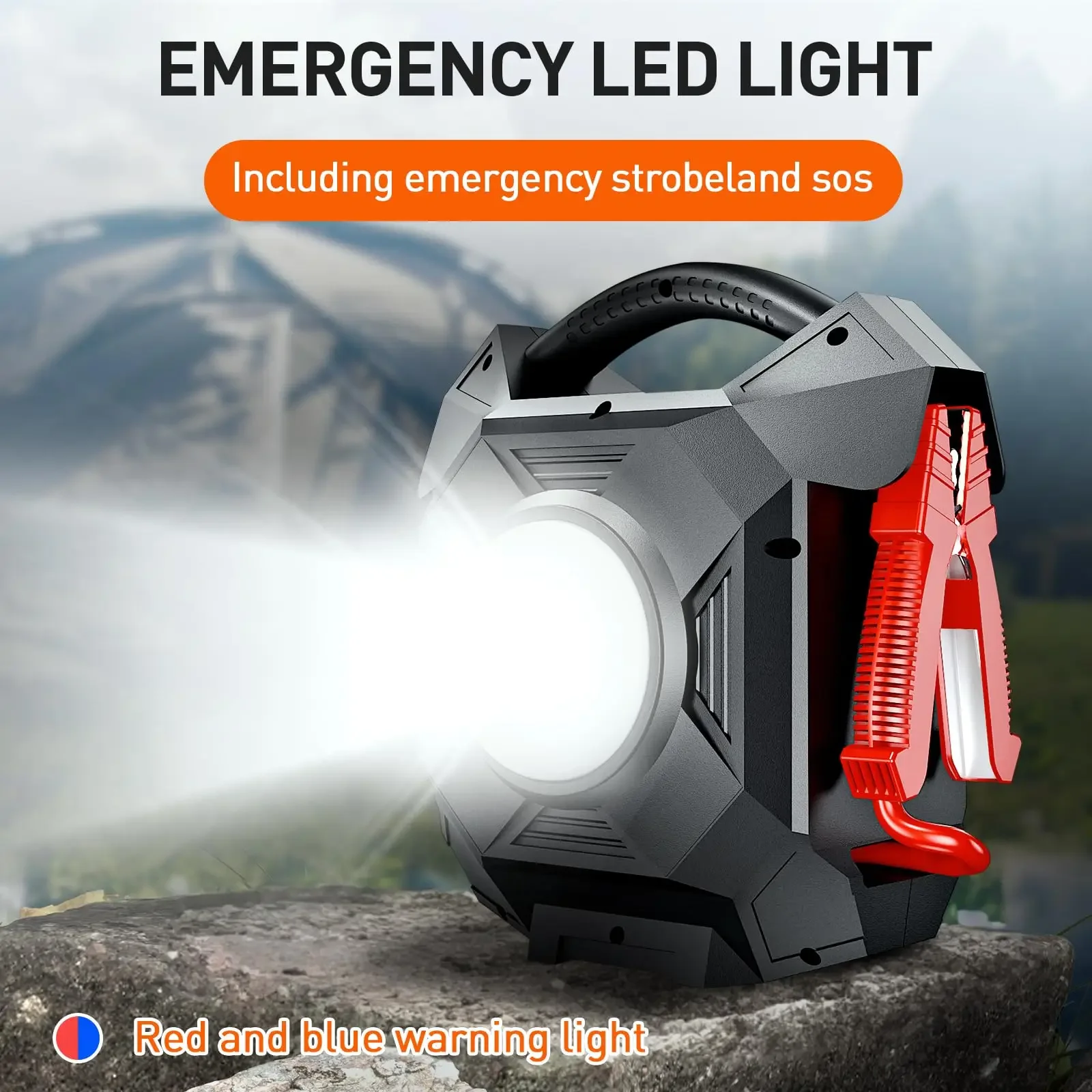 

2025 hot sale High Power Multi-function Jump Starter 12/24v with 30000A peak Current Battery Pack 12v 24v for Heavy