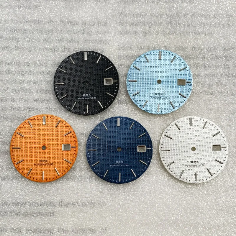 

NH35 dial 31.8mm, literally suitable for super player watch case, green luminous surface with studs, watch accessories