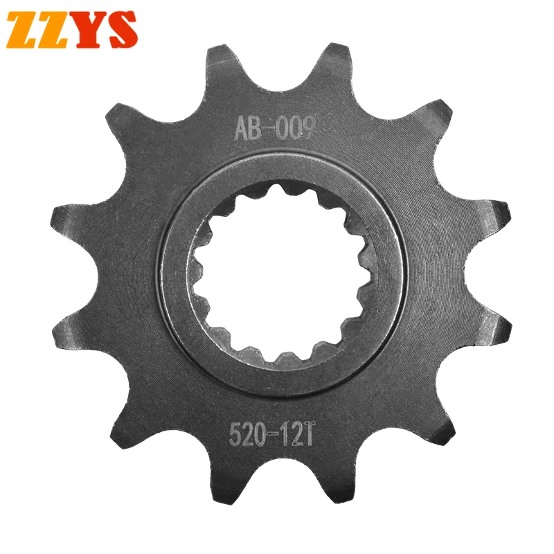 520 12T 15T 12 15 Tooth Front Sprocket Gear Wheel Cam Pinion For KTM 450 EXC Enduro Racing 2003 2013-2016 EXC450 EXC-F 450 2017