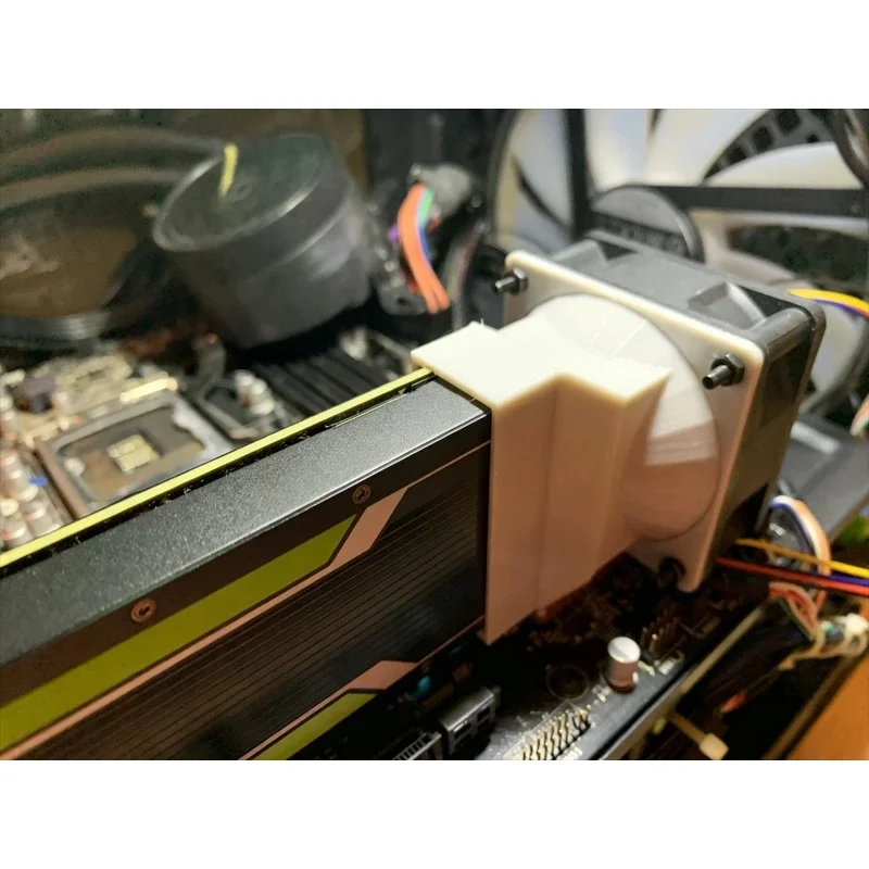 N+ New 60mm Cooling Fan for NVIDIA for Tesla P4 M4 T4 Low-Profile GPU