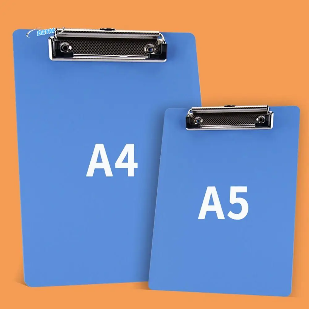 

With Low Profile Gold Clip A4 Writing Clipboard Document Folder Writing Sheet Pad A4 Paper Organizer Writing Tablet Writing Pad