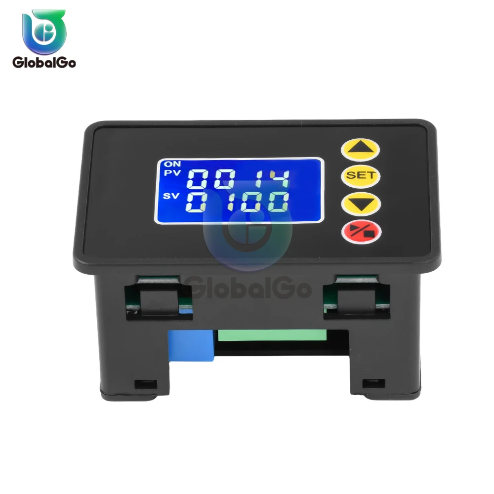 Microcomputer Time Controller AC110-220V 2200W 1.37 inch LCD Digital Timer Switch Relay Controller Delay Relay Module