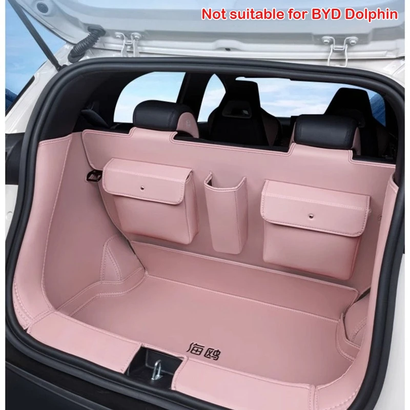 

For BYD Seagull Dolphin Mini Surf Full Coverage Car Trunk Pad Cargo Liner Interior Trunk Carpet Protective Pad with Storage Bag