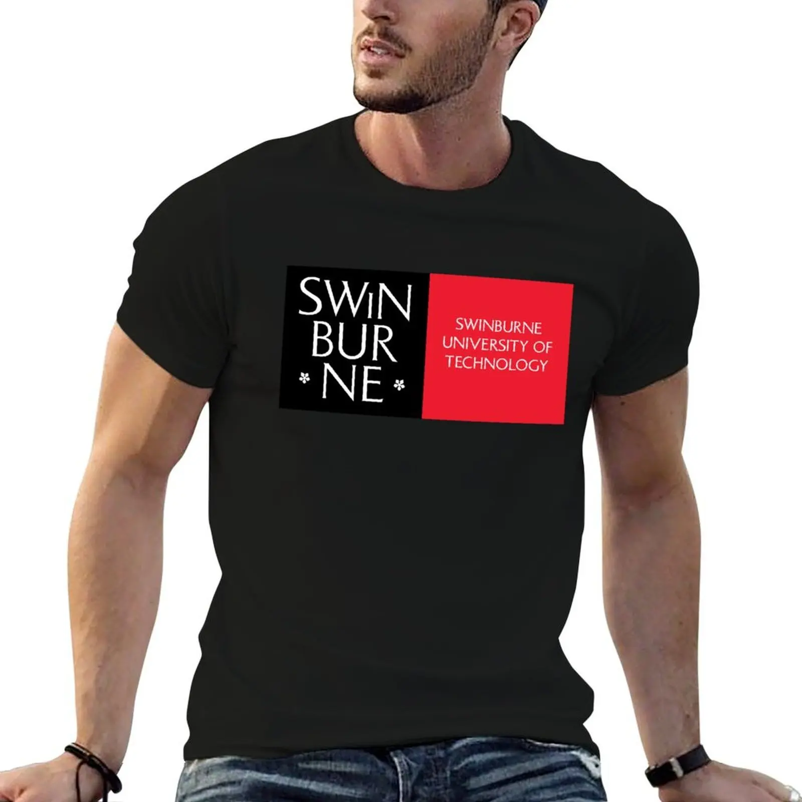 Swinburne of Technology T-Shirt man t shirts cotton t shirt personalised anime t shirts oversize T-shirt