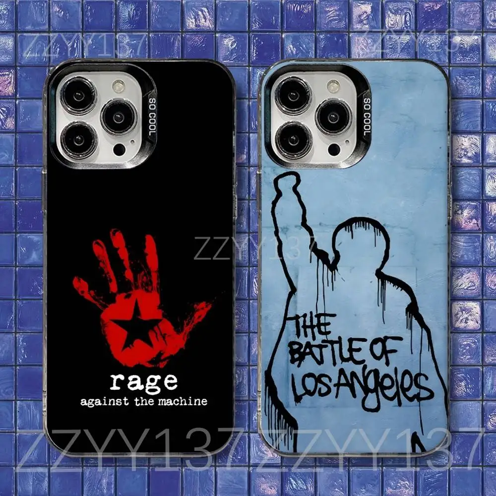 

Rage Against The Machine Phone Case For iPhone 16,15,14,13,12,11,8,7,Pro,Max,Plus,Mini,XS,SE Shockproof Matte Cover