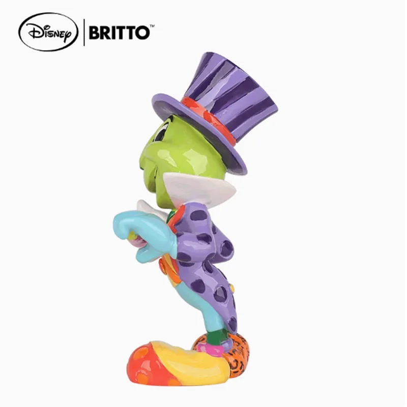 디즈니 오리지널 차고 키트 피노키오 미니 크리켓 Jiminy 83MM 애니메이션 액션 피규어 소년 선물 모델 용 장난감