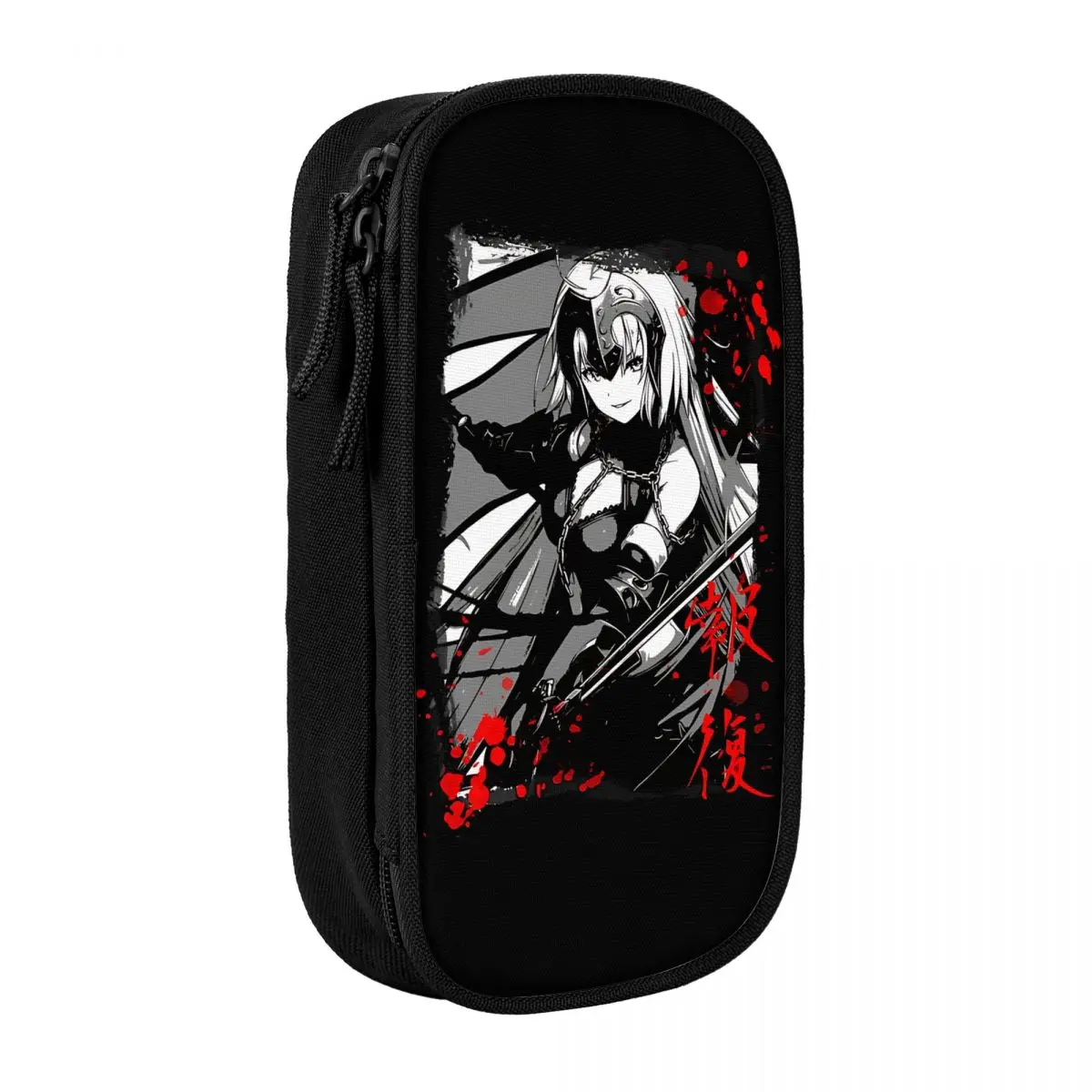 

Fate Stay Night Jeanne D'arc Pencil Case Pencil Box Pen Box Kids Big Capacity Pencil Bags School Supplies Zipper Stationery