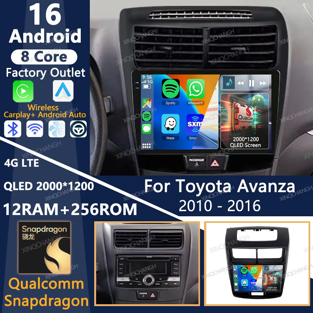 Android 16 Car Radi…