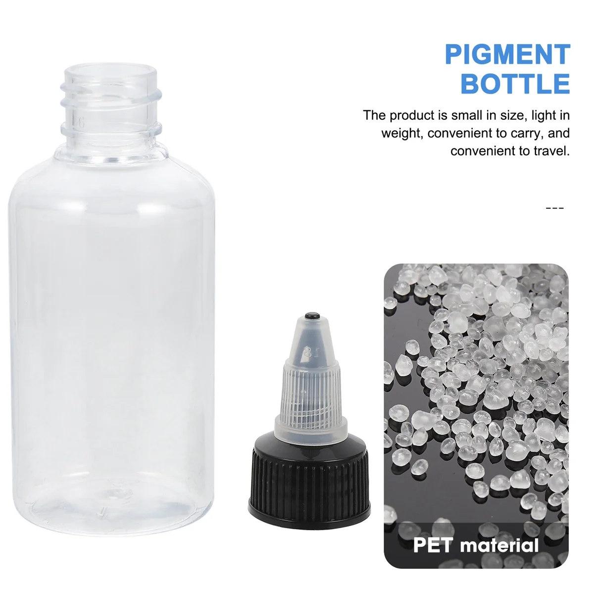 

20 pcs Squeezing Bottles 50Ml Clear Refillable Plastic Extrusion Bottles For Epoxy Grouting Tile Caulking Cracks Repair