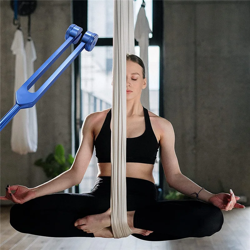 Камертон из алюминиевого сплава 128 Гц с молотками для тестирования нервной системы, звуковая лечебная терапия, здравоохранение