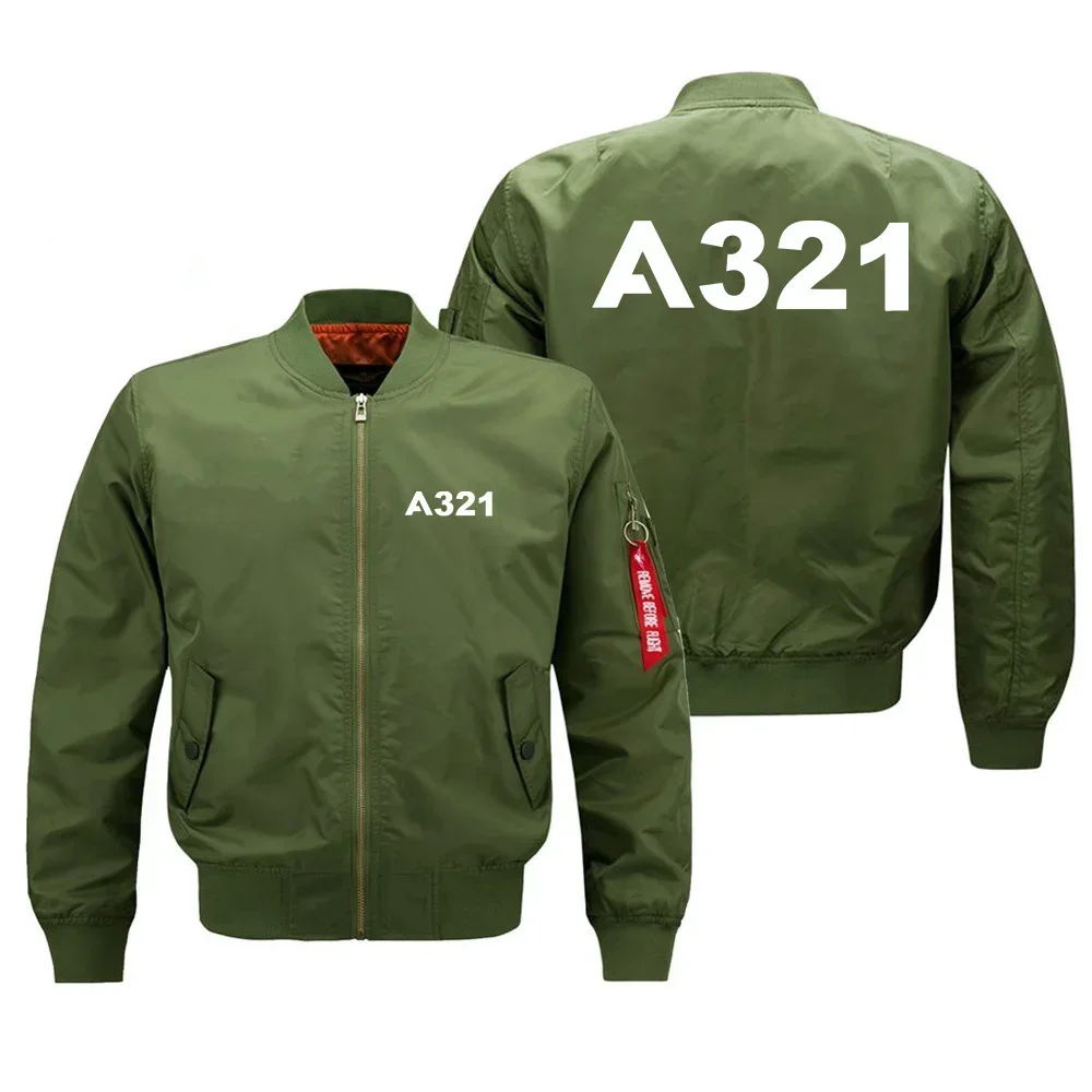 

Outdoor Military Aviation Flight A321 Pilots Ma1 Bomber Men Jacket Coats Streetwear Man Casual Baseball Jacket