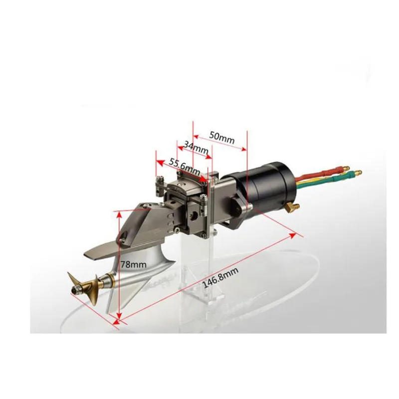 RC 보트 88cm 시뮬레이션 내장형 스턴 엔진 원격 제어 보트 브러시리스 모터 RC 보트 모델 RTR 소년 장난감 선물