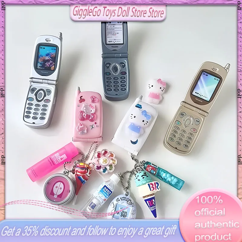 

Новые 100% оригинальные игрушки Spirits, мини-раскладушка, диктофон, капсула Gashapon, коллекционный ретро-подарок для взрослых, новинка, аксессуар